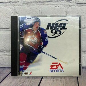 NHL 98 PC Game CD Rom Windows 95 - Disc is Like New Condition - Cracked Case